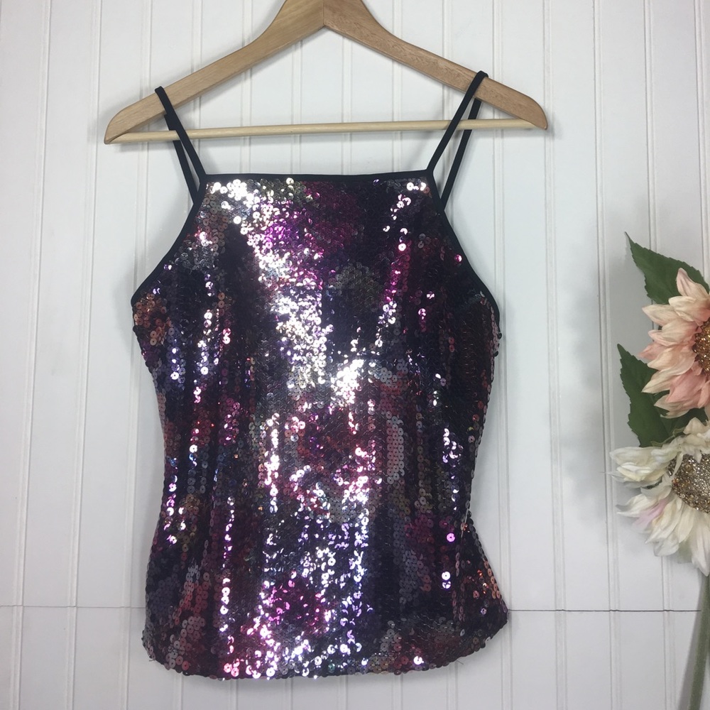 Express | sequined halter